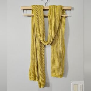 Women's Oblong Travel Wrap Scarf in yellow A New Day, One Size